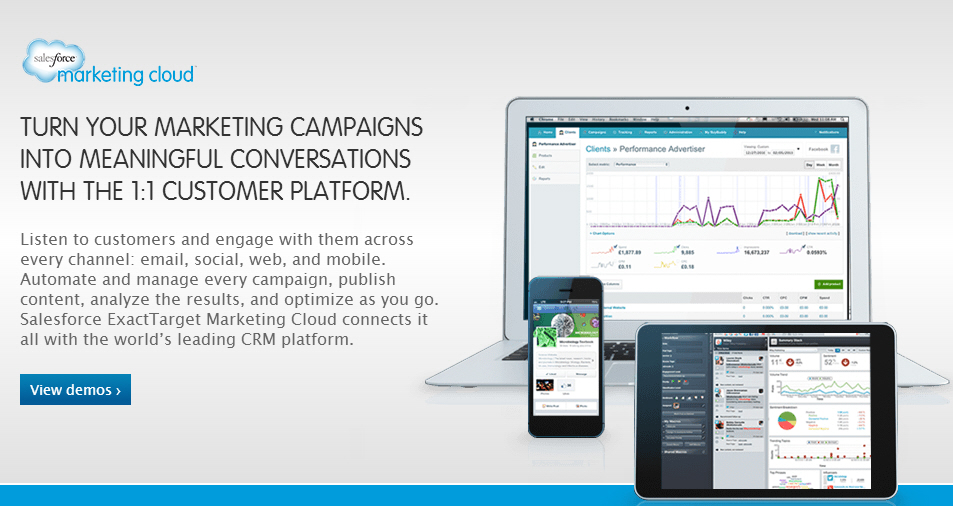 CRM ด้านงานการตลาด Marketing Cloud CRM ด้านงานการตลาด Marketing Cloud