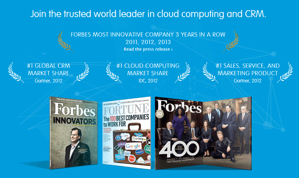 No1 Sales Service and Marketing Cloud CRM